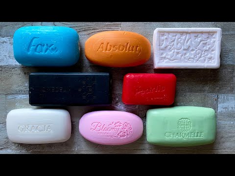 Видео: ASMR Soap cutting | Soap Carving|Резка мыла  | ASMR