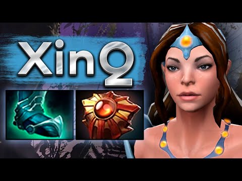 Видео: Китайская Мирана творит невероятные вещи! - XinQ Mirana 7.35 DOTA 2