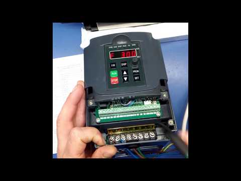 Видео: Настройка частотника YL620