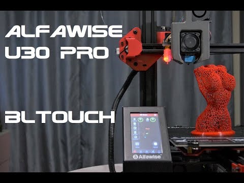 Видео: Хороший обдув для Alfawise U30 Pro и настройка Bltouch (3Dtouch)