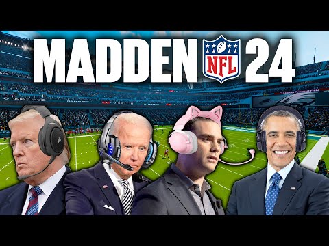 Видео: Президенты США играют в Madden 24