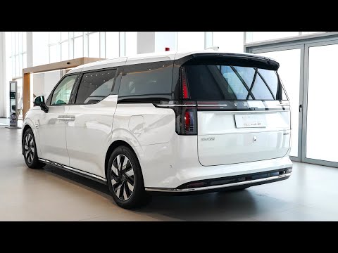 Видео: Новый Volvo EM90 2025 — первый полностью электрический минивэн класса люкс Интерьер и экстерьер