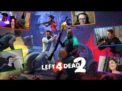 Видео: СТАРОЕ ДОБРОЕ: 4 новичка в Left 4 Dead 2 – итог предсказуем?.. #gaming #left4dead2 #игры #нарезки