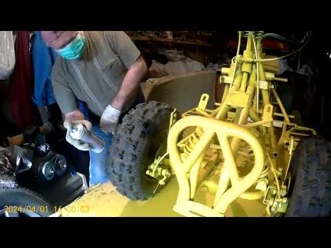 Видео: Квадроцикл БИНЧ-3. ч.7. Покраска.