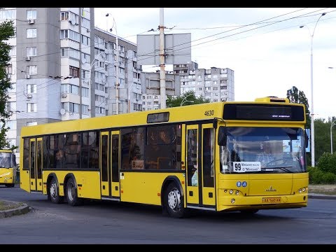 Видео: Автобус №99|Bus №99 Ст.м. "Мінська" - Мінський проспект