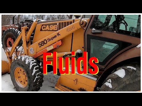 Видео: жидкости для экскаваторов-погрузчиков Case 580sk