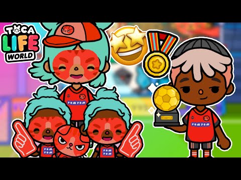 Видео: ЛЕОН СТАЛ ИЗВЕСТНЫМ ФУТБОЛИСТОМ! ⚽🥇🏆 Toca Boca Life World 🌎