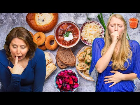 Видео: Иностранцы о русской еде: это ужас, как они такое едят !!!