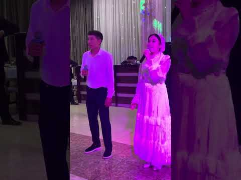 Видео: Сенсиз жаным ❤️ Ринат+Алина #тренды  #дуэт #молодожены #песнядлятоя