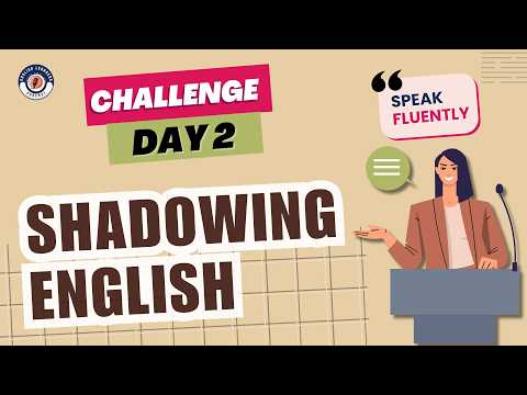 Видео: Практика разговорного английского языка в режиме Shadowing | 5-дневный марафон разговорного англи...