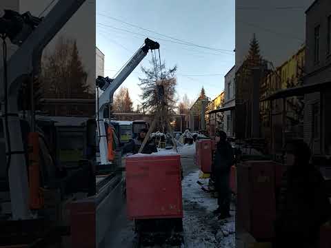 Видео: Кран борт ГРАЧ 920