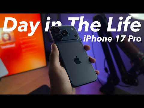 Видео: iPhone 17 Pro — реальный день из жизни (тест камеры и аккумулятора!)