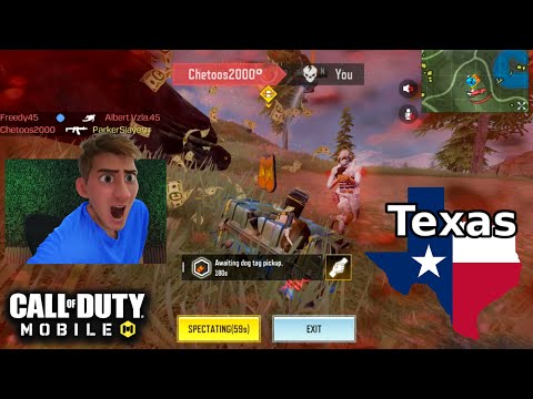 Видео: ВПЕРВЫЕ ИГРАЮ В COD MOBILE В ТЕХАСЕ 🤯 (САМЫЙ ЖАРКИЙ СЕРВЕР В США)
