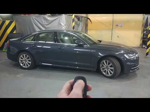 Видео: Audi A6, несколько плюшек ))