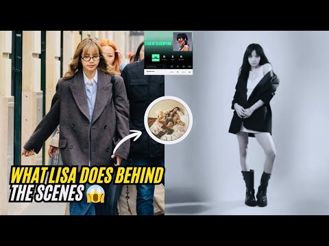 Видео: 🔥 Лиса BLACKPINK в действии с Кристианом Хантером — посмотрите ее закулисные съемки!
