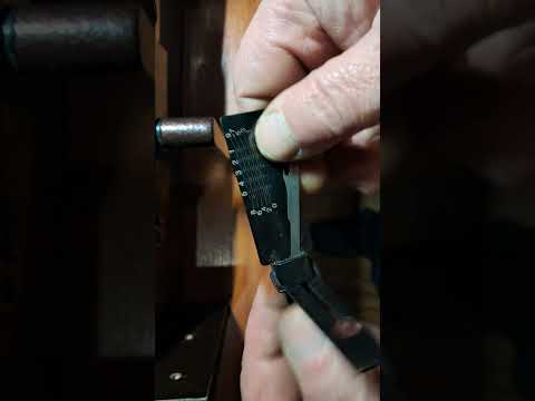 Видео: Обзор работы отмычки Лиши. I present for review the operation of Lishi master keys. First Cisa 5.