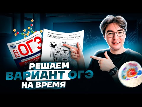 Видео: Разбор варианта 9 из сборника ФИПИ Рохлова | ОГЭ биология | Умскул