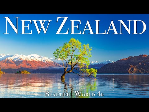 Видео: Новая Зеландия 4K Nature Relaxation Film - Meditation Relaxing Music - Удивительная природа