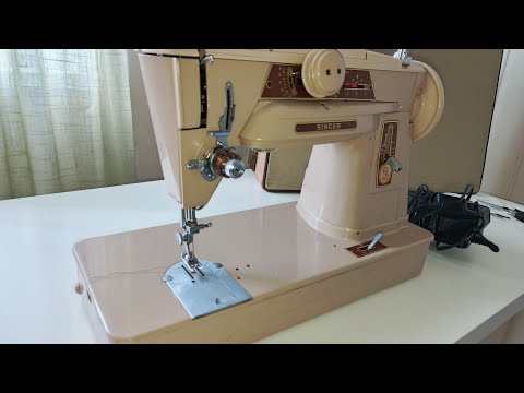 Видео: Швейная машина SINGER 401G