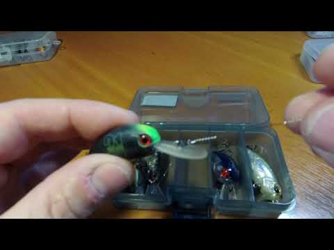 Видео: Лучшие воблеры на голавля в моих коробках 4