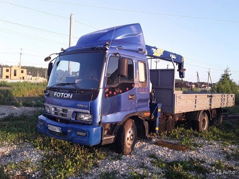 Видео: Манипулятор Foton 1099 грузоподъёмностью 6 тонн