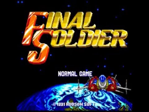 Видео: Прохождение Turbo Grafx-16 [001] Final Soldier