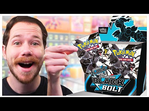 Видео: Я открыл коробку с бустерами Pokemon Black Bolt!