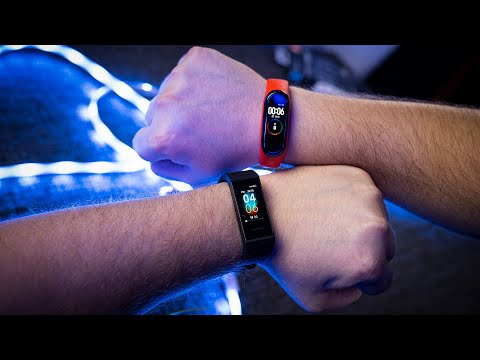 Видео: Redmi Band против Xiaomi Mi Band 4! Обзор-сравнение.