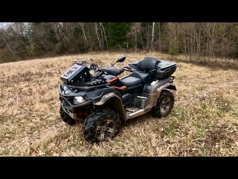 Видео: Самый лучший скоростной маршрут через лес на квадроцикле