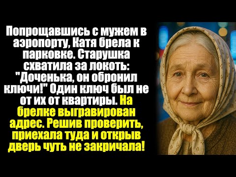 Видео: Попрощавшись с мужем в аэропорту, Катя брела к парковке. Старушка схватила за локоть: "Доченька...