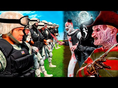 Видео: ФРАНКЛИН ӘСКЕР ЖИНАП ХОРРОРЛАРМЕН СТРЕЛКА ЖАСАДЫ (GTA V)