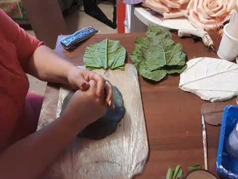 Видео: МК молд для больших цветов.  Часть 1.