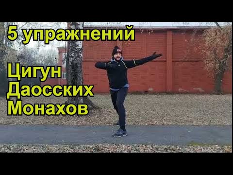 Видео: Пять упражнений Цигун даосских монахов