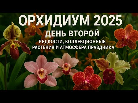 Видео: 🌿 Орхидиум 2025 || Второй день: больше красоты, больше орхидей || Обзор выставки орхидей