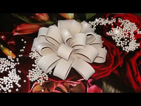 Видео: БАНТ НА ТОРТ ! ( ОЧЕНЬ ПРОСТО И БЫСТРО 100% ) 🎀