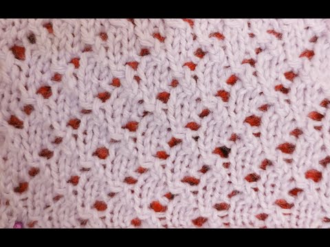 Видео: Ажурный узор спицами для летних изделий
