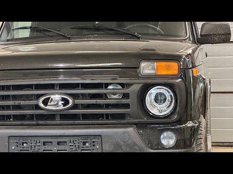 Видео: Как установить фары от гелендвагена на ниву