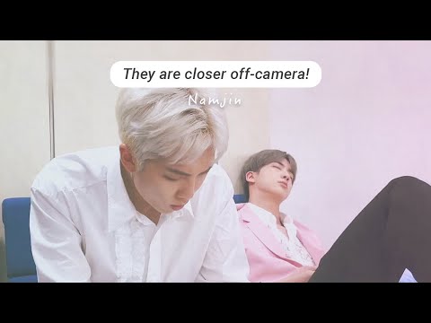 Видео: NAMJIN｜Они были ближе, когда были за кадром 📹