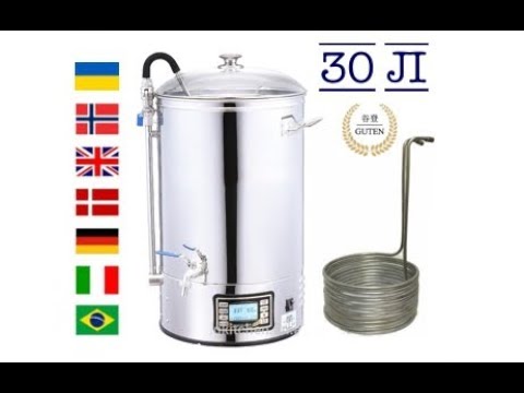 Видео: Пивоварка Solodok, ACE, Klarstein, Hopcat, затирание солода для виски - полный цикл