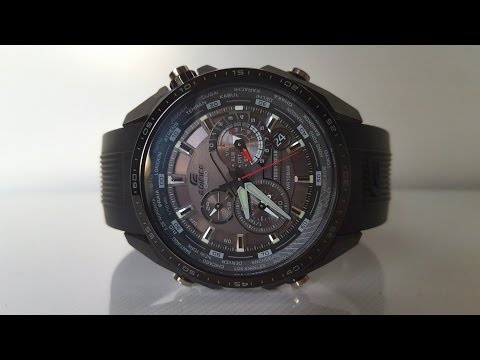 Видео: Обзор и настройка CASIO EDIFICE EQS-500C-1A1 (Review and setting)