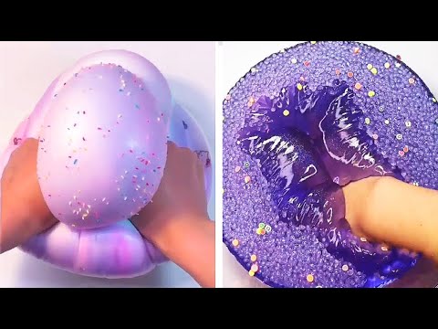 Видео: Удовлетворяющая слизь ASMR | Расслабляющее видео слизи # 751