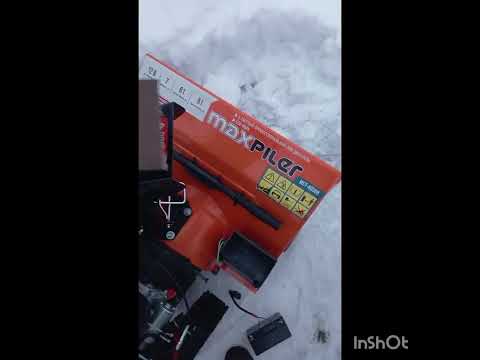 Видео: Снегоуборщик MaxPiler Mst 4050в,, Часть 3