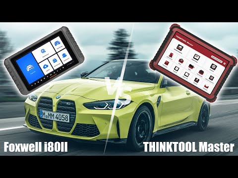 Видео: Сравнение Foxwell i80II и Thinktool Master на BMW M4 G82