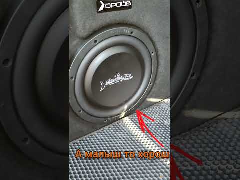 Видео: Сабвуфер DL Audio barracuda 10 flat в коробе стелс