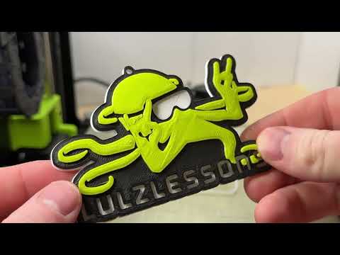 Видео: Печать несколькими материалами на одном экструзионном 3D-принтере
