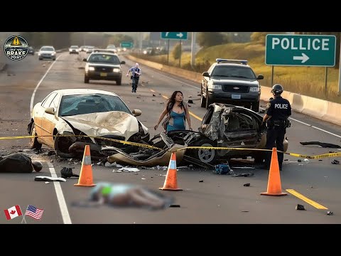 Видео: Подборка 250 шокирующих моментов автокатастроф 2025 года: идиоты в машинах, снятые на камеру