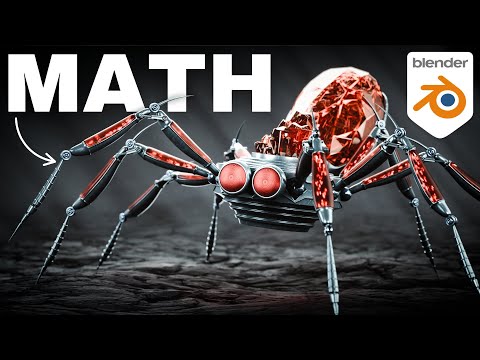 Видео: Math x Blender 4.4 = БЕЗУМНЫЕ ХОДЯЧИЕ СУЩЕСТВА!