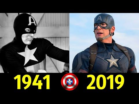Видео: Капитан Америка - Эволюция (1941 - 2019) ! История Стива Роджерса !