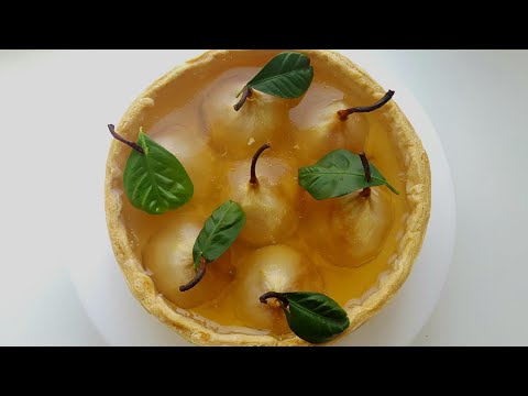 Видео: Пирог "Груши в хрустале"🍐красивый и вкусный 🍐 Beautiful pear pie