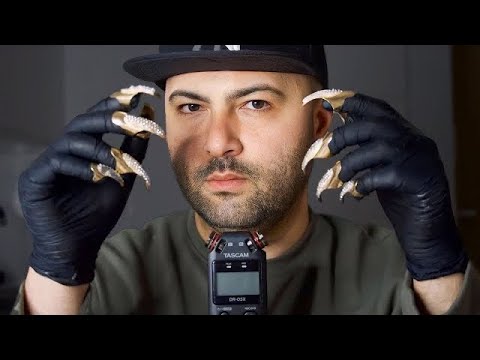 Видео: ASMR гипнотизирующие движения рук и звуки рта (короткий объем внимания) для сна и релаксации